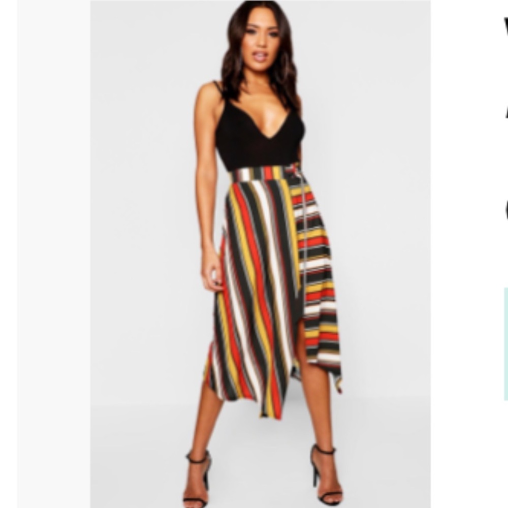 NWT Multi colored skirt